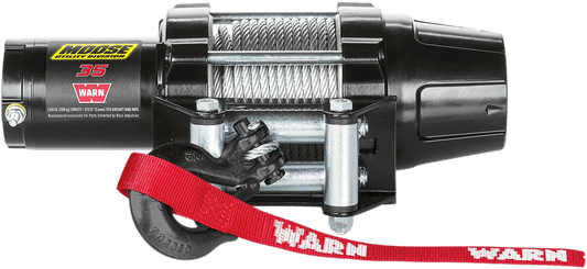 Moose Offroad 3500 lb Winch with Wire Rope (Part Number 101601) - Kelly Motorsports