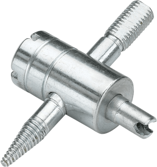 Moose Offroad 4-Way Valve Core Tool 041-0067 for Tire and Valve Repairs - Kelly Motorsports