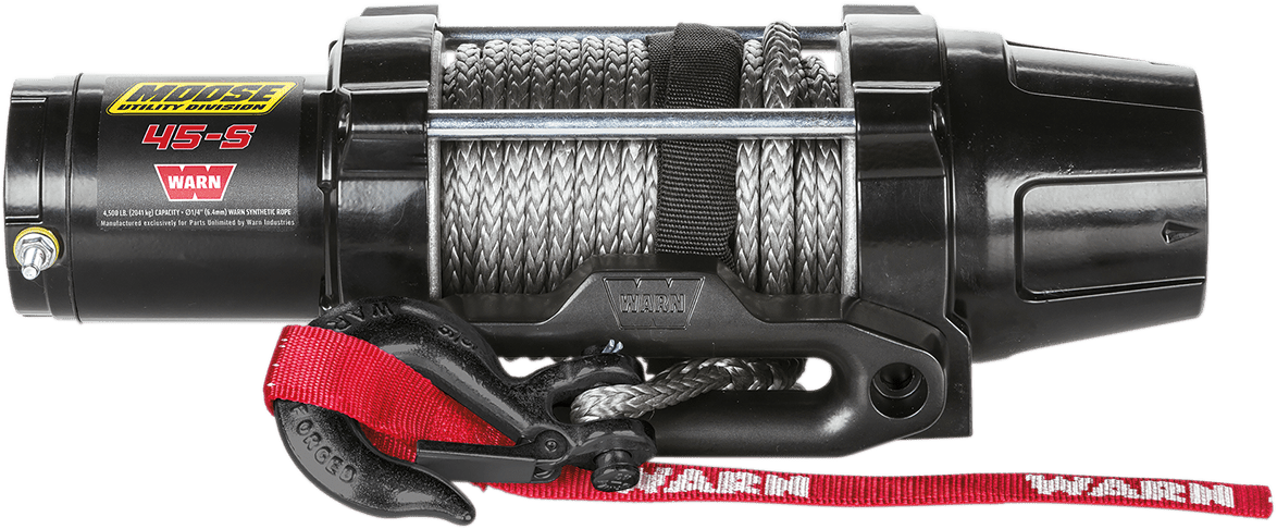 Moose Offroad 4500 lb Winch with Synthetic Rope - Model 101604 - Kelly Motorsports