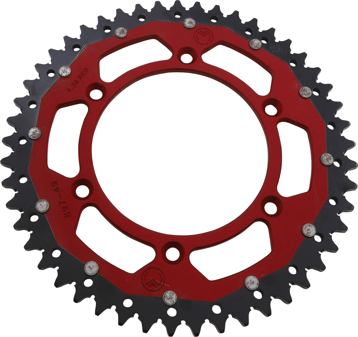 Moose Offroad 49-Tooth Dual Sprocket for Gas Gas 1210-897-49-13X - Kelly Motorsports