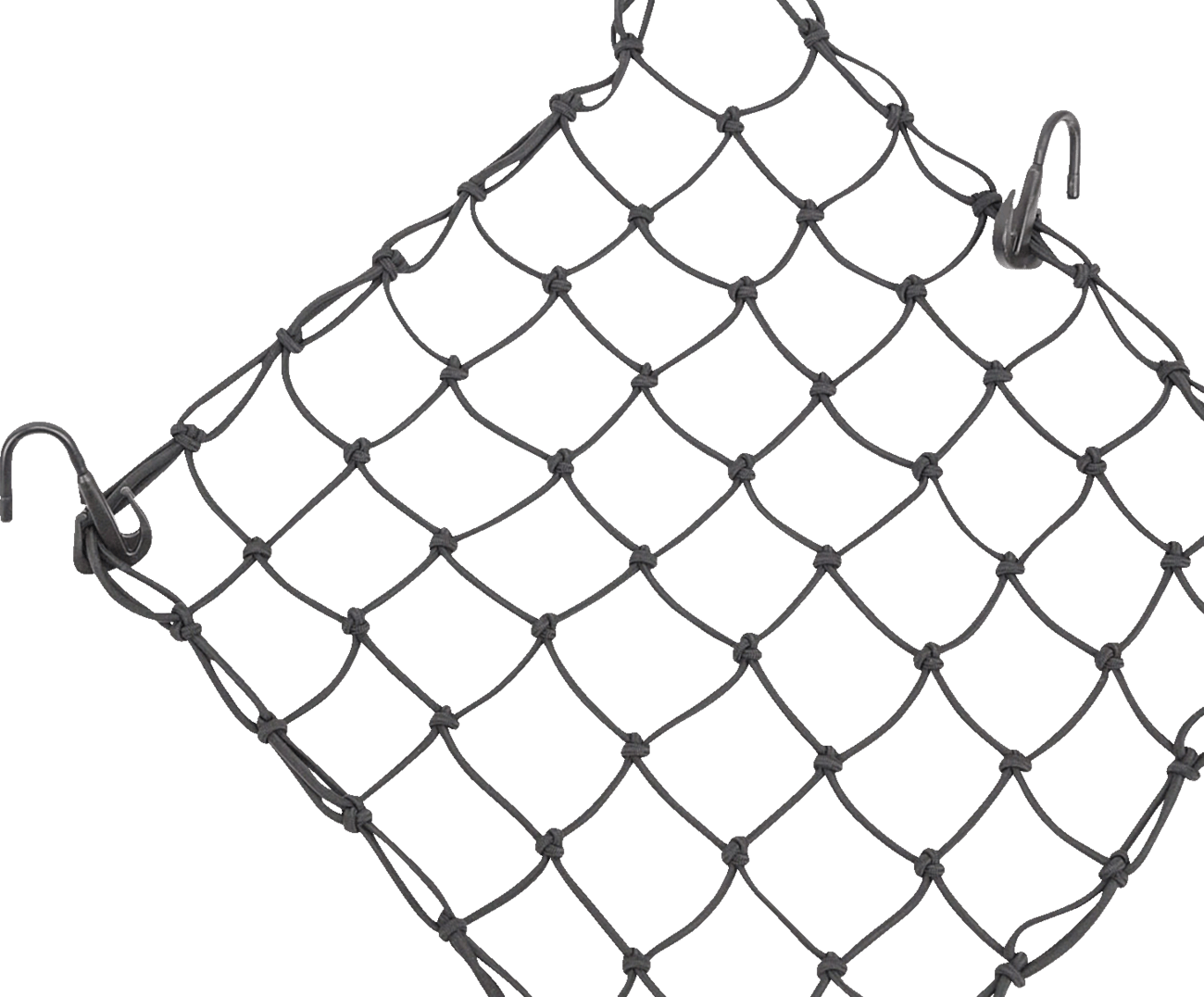 Moose Offroad 50152-NM Adjustable Cargo Net - 15 x 15 Inches with Steel-Kore Hooks for Motorcycles, ATVs, and UTVs - Kelly Motorsports