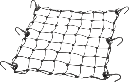 Moose Offroad 50152-NM Adjustable Cargo Net - 15 x 15 Inches with Steel-Kore Hooks for Motorcycles, ATVs, and UTVs - Kelly Motorsports