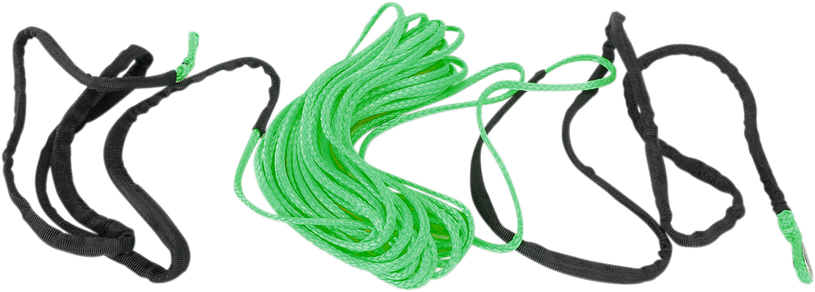 Moose Offroad 600-4050 Green Winch Rope - 3/16" x 50' for ATV Use - Kelly Motorsports