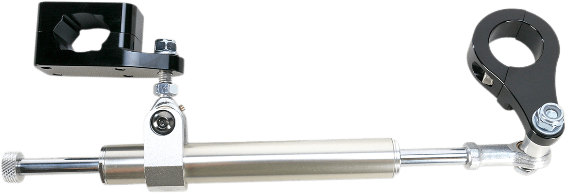 MOOSE Offroad 7-Way Adjustable Steering Stabilizer BTS-RB542-BK with Aluminum Construction - Kelly Motorsports