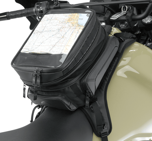 MOOSE OFFROAD ADV1™ Tank Bag 3502-0543 with Expandable Storage and Water-Resistant Design - Kelly Motorsports