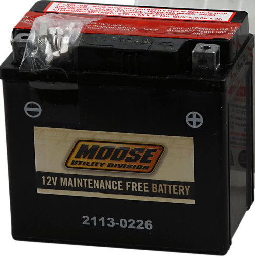 Moose Offroad AGM Battery YTX5L-BS, MTX5L-BS – Heavy-Duty 12-Volt 21130226 - Kelly Motorsports