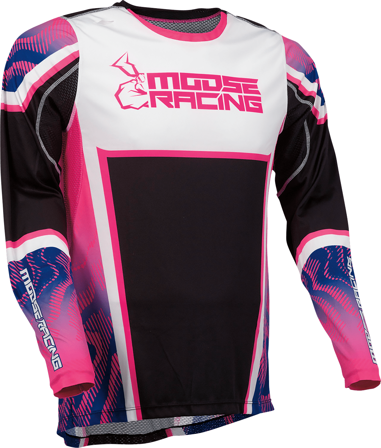 Moose Offroad Agroid Jersey 2XL - Pink, Purple & Black - Part No. 2910-7400 - Kelly Motorsports