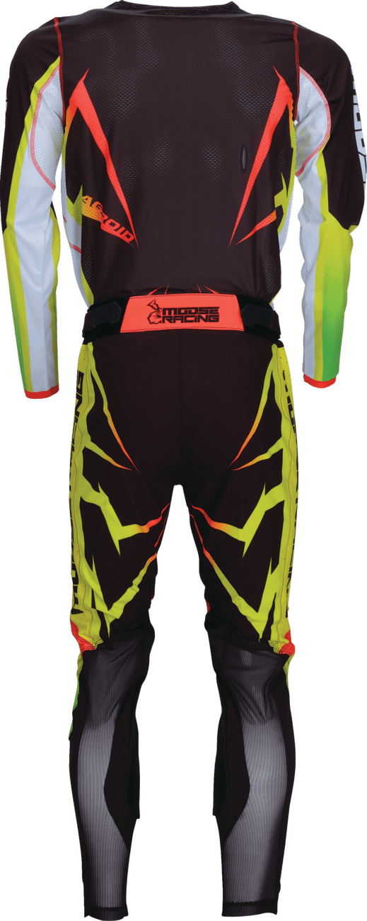 Moose Offroad Agroid Jersey Small by Moose Offroad – Black, Yellow & White - Kelly Motorsports