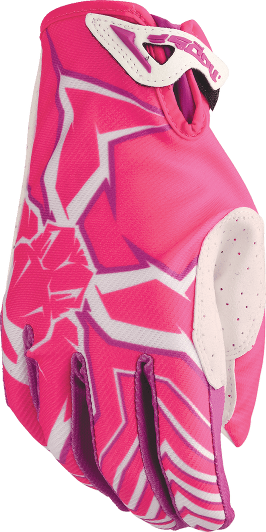 MOOSE OFFROAD Agroid™ Pro Gloves 2XL - Pink and White, Part Number 3330-8101 - Kelly Motorsports