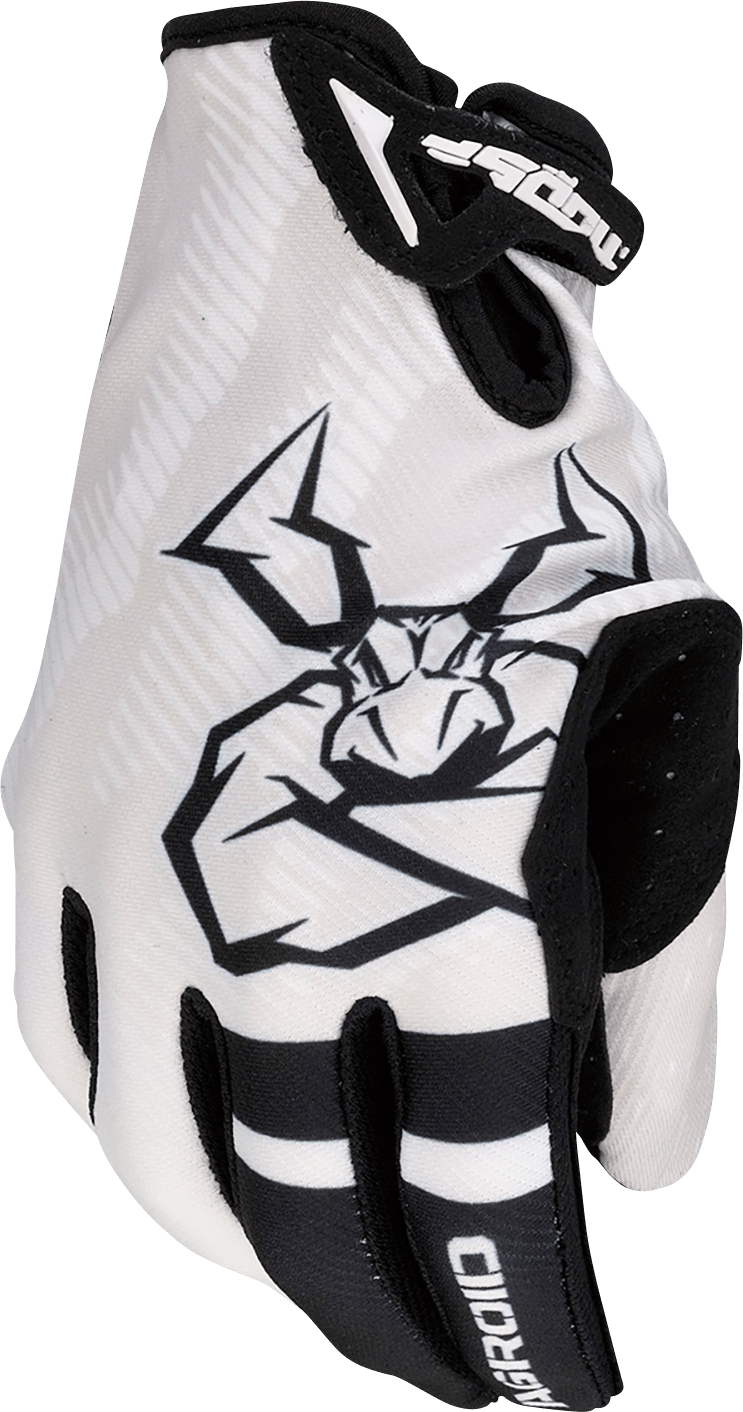 MOOSE Offroad Agroid™ Pro Gloves 2XL - White, Model 3330-7594 - Kelly Motorsports