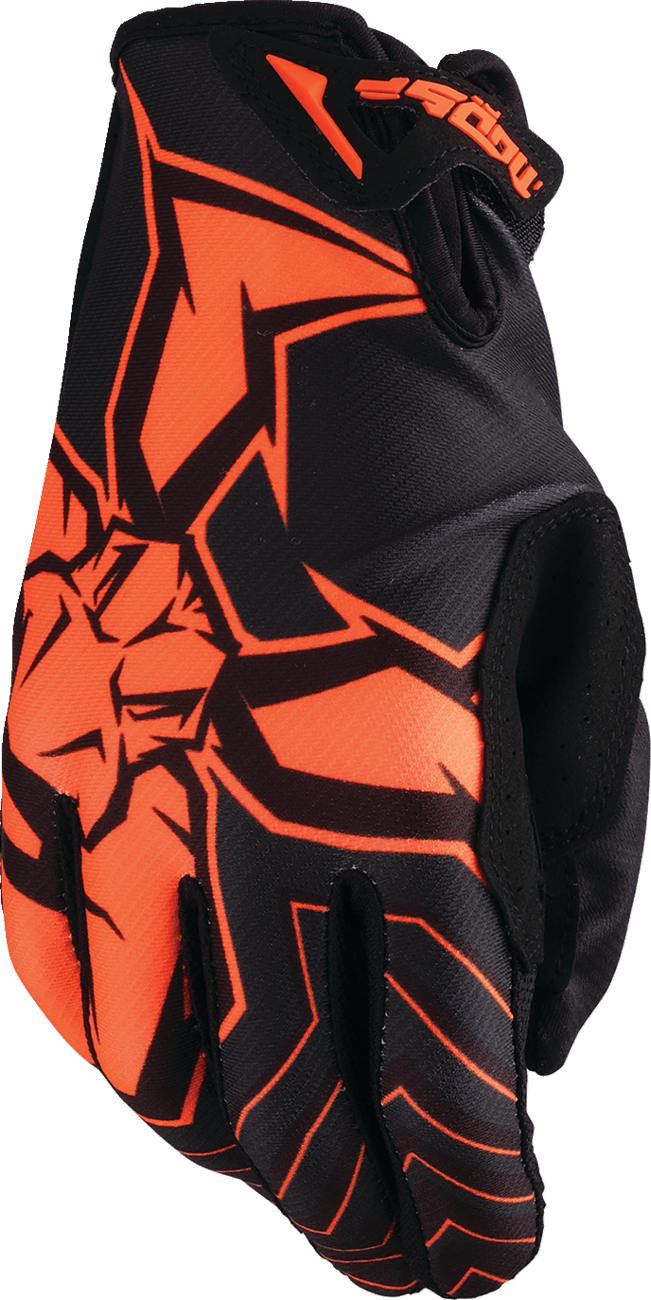 MOOSE Offroad Agroid™ Pro Gloves - Gray/Orange, Medium (Part No. 3330-8104) - Kelly Motorsports