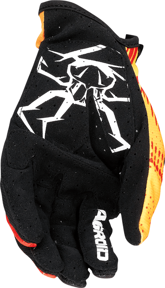 MOOSE OFFROAD Agroid™ Pro Gloves Large - Orange, Part Number 3330-7580 - Kelly Motorsports