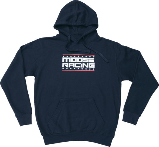 Moose Offroad All-American Hoodie Navy Small - Part 3050-6949 - Kelly Motorsports