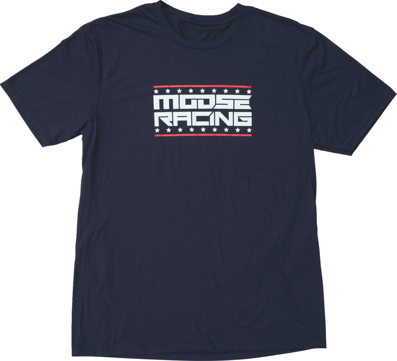 MOOSE OFFROAD All-American T-Shirt - Navy, Large - Part Number 3030-24420 - Kelly Motorsports