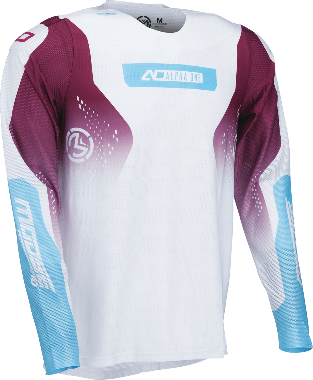 Moose Offroad Alpha One Jersey White/Purple XL (Part 2910-8818) - Kelly Motorsports