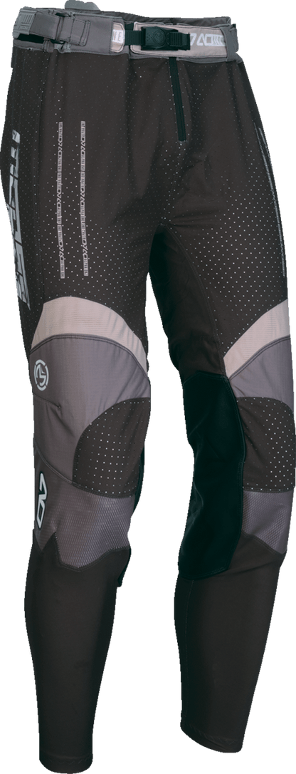 MOOSE Offroad Alpha One Pants - Black/Gray, US 26 Slim Fit, Part Number 2901-12003 - Kelly Motorsports