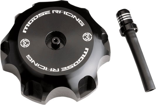 Moose Offroad Aluminum Gas Cap for IMS Tanks - Black, Part T03-4133GB - Kelly Motorsports