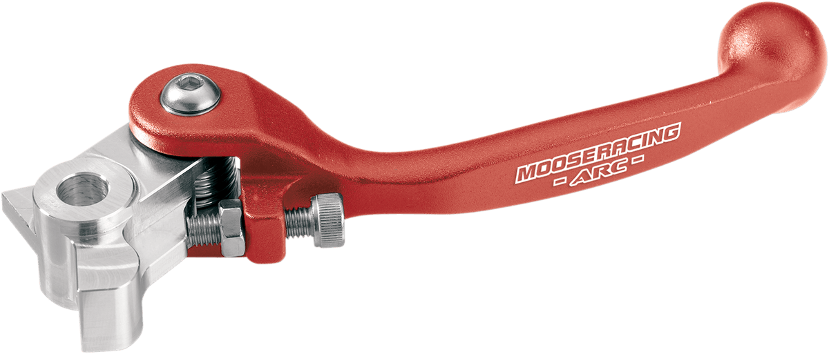 Moose Offroad ARC Flex Brake Lever BR-823 - Red for Enhanced Durability and Custom Fit - Kelly Motorsports