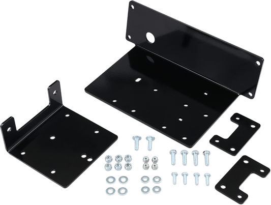 MOOSE OFFROAD ATV Winch Mount for Polaris – Part Number 1601PF - Kelly Motorsports