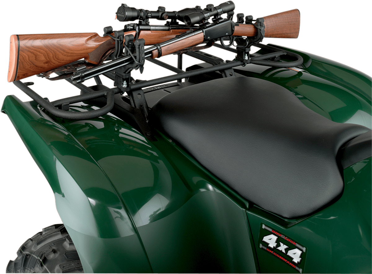 MOOSE OFFROAD Axis Double Gun Rack ATV2-M for ATV Cargo Storage - Kelly Motorsports