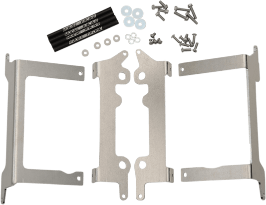 Moose Offroad Beta 11-402 Radiator Braces - Heavy-Duty 4mm Aluminum Support - Kelly Motorsports
