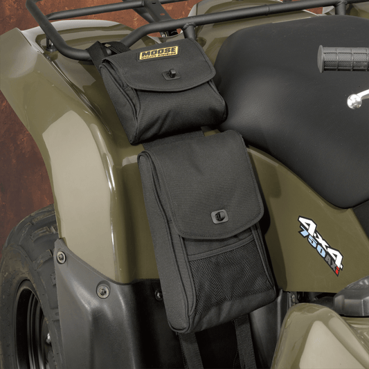 MOOSE OFFROAD Big Horn Fender Bag - Black (Part No. 3509-0024) - Kelly Motorsports