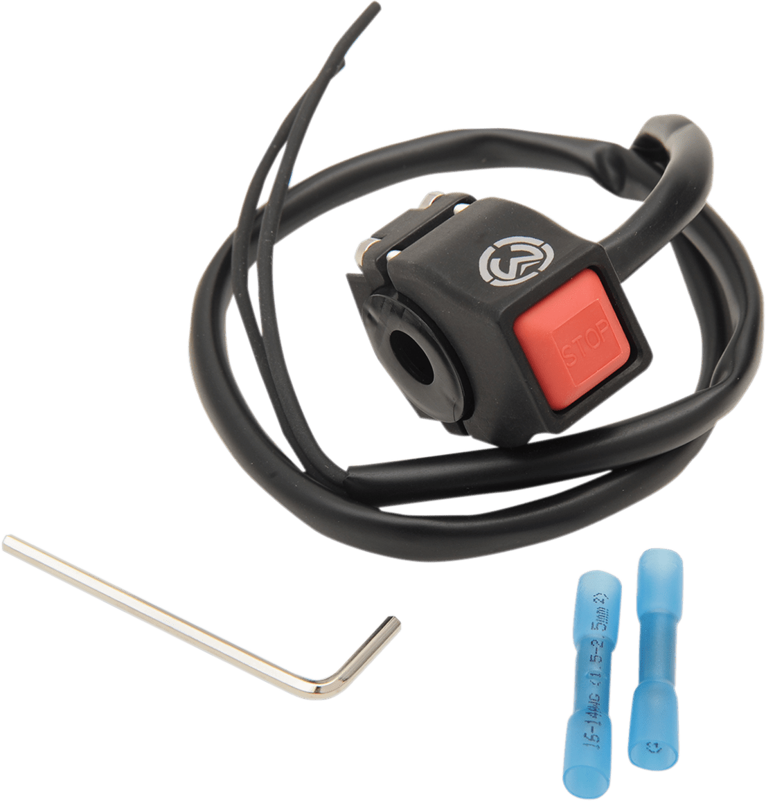 Moose Offroad Billet Kill Switch - Black (Part Number KS-B-BLACK-M) - Kelly Motorsports