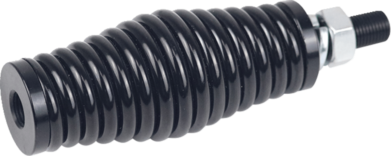 MOOSE OFFROAD Black Barrel Spring 60-300-PU for Light Rods and Flags - Kelly Motorsports