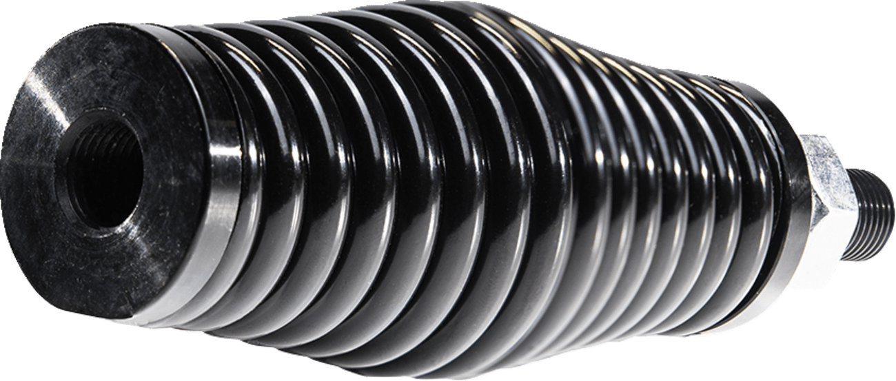 MOOSE OFFROAD Black Barrel Spring 60-300-PU for Light Rods and Flags - Kelly Motorsports