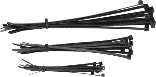 Moose Offroad Black Cable Ties 30-Pack | Part Number 303-4687 - Kelly Motorsports