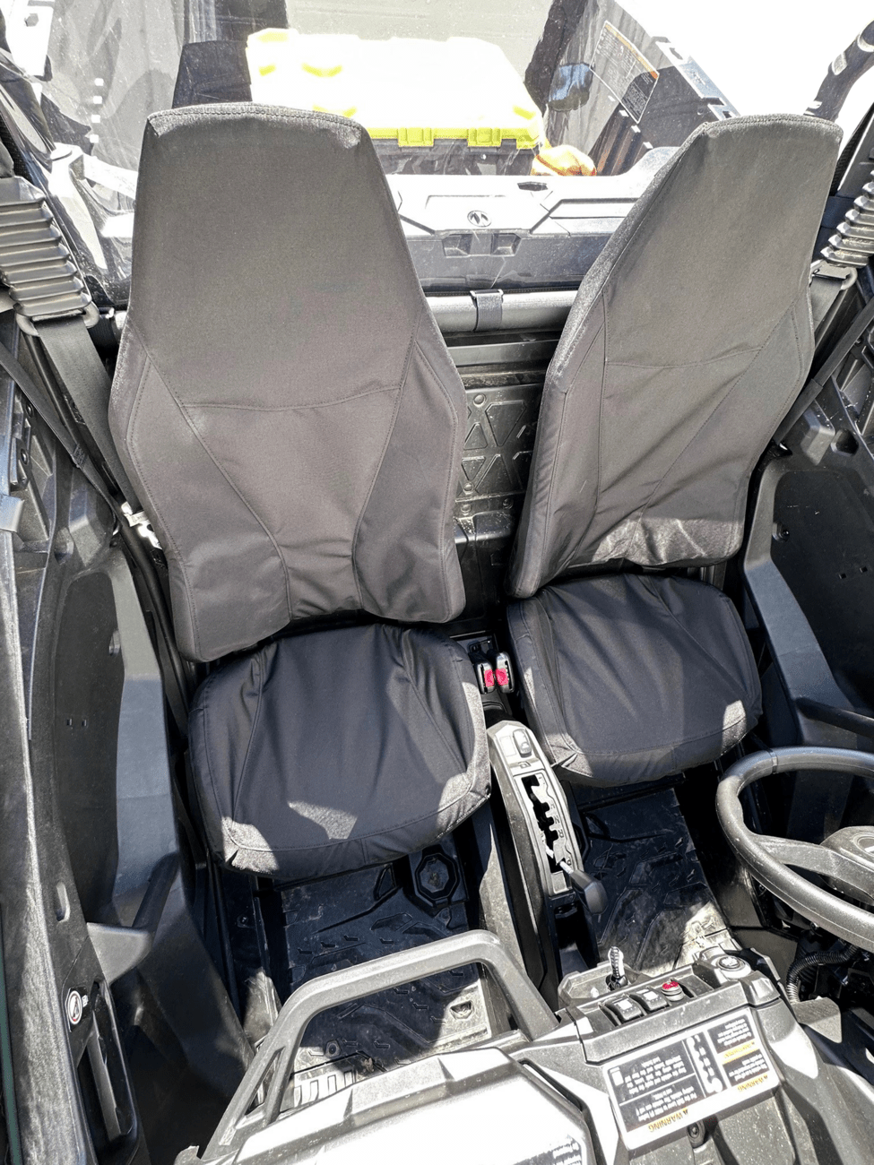 MOOSE OFFROAD Black Seat Cover for Commander and Maverick NCOMBS-11 - Kelly Motorsports