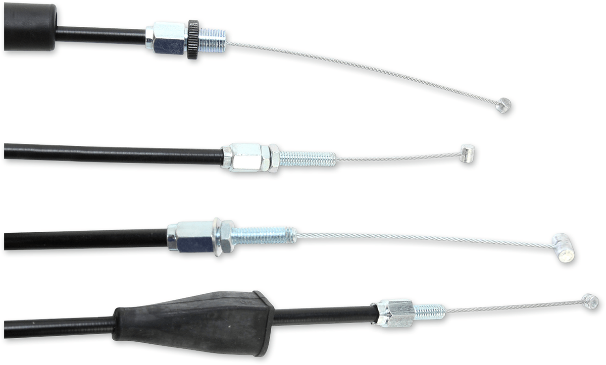 MOOSE Offroad Black Vinyl Throttle Cable 31.5 inches Honda 45-1023 - Kelly Motorsports