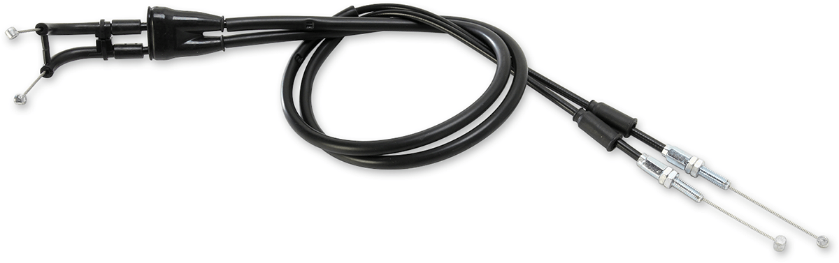 MOOSE OFFROAD Black Vinyl Throttle Cable 32-1/2 inches for KTM 45-1044 - Kelly Motorsports