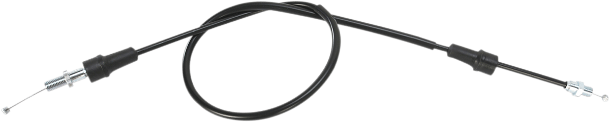 MOOSE OFFROAD Black Vinyl Throttle Cable 33-1/2" for Yamaha 45-1084 - Kelly Motorsports