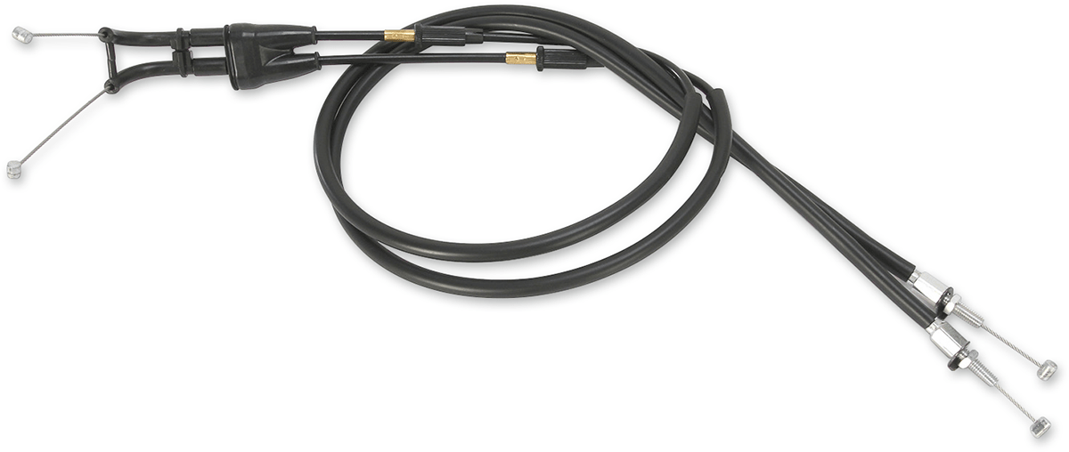 MOOSE OFFROAD Black Vinyl Throttle Cable 33-1/2 Inches for Kawasaki 45-1032 - Kelly Motorsports