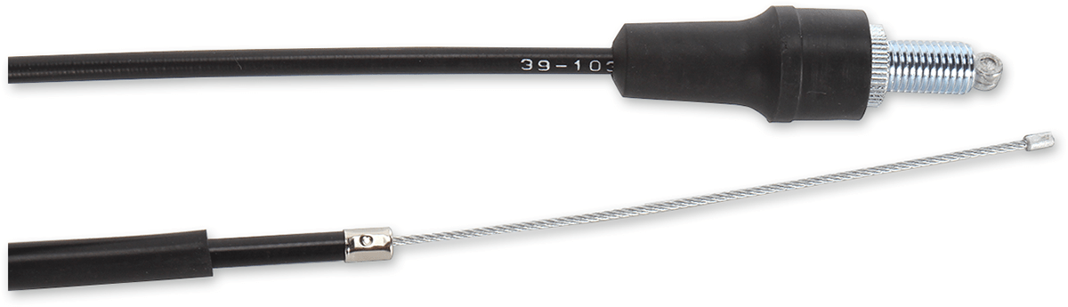 MOOSE OFFROAD Black Vinyl Throttle Cable 37-1/2 inch for Honda 45-1017 - Kelly Motorsports