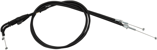 MOOSE OFFROAD Black Vinyl Throttle Cable 37-3/8 inch for Kawasaki 45-1257 - Kelly Motorsports