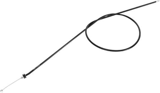 MOOSE OFFROAD Black Vinyl Throttle Cable 45-1126 for Kawasaki and Suzuki - 30-1/4 Inch - Kelly Motorsports
