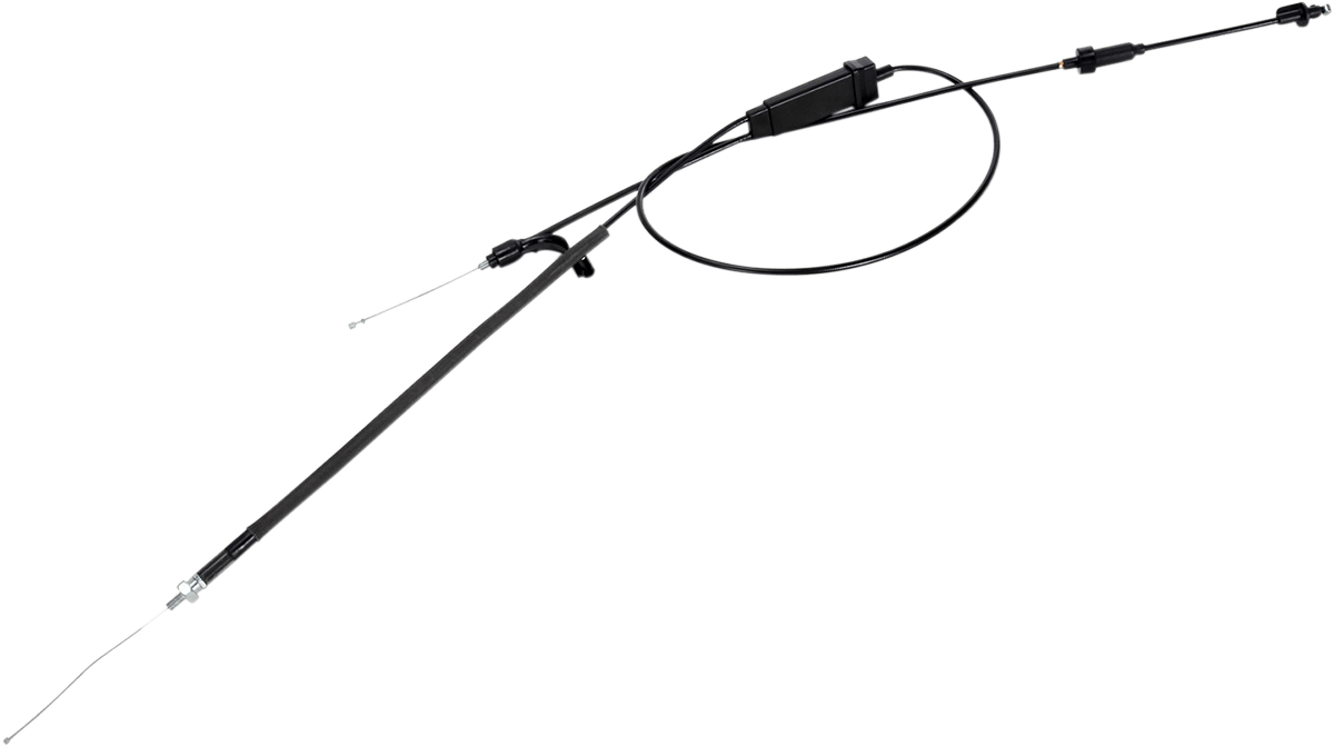 Moose Offroad Black Vinyl Throttle Cable 45-1160 for Polaris Vehicles - Kelly Motorsports