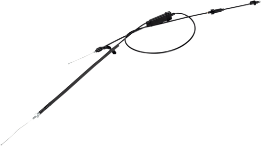 Moose Offroad Black Vinyl Throttle Cable 45-1160 for Polaris Vehicles - Kelly Motorsports