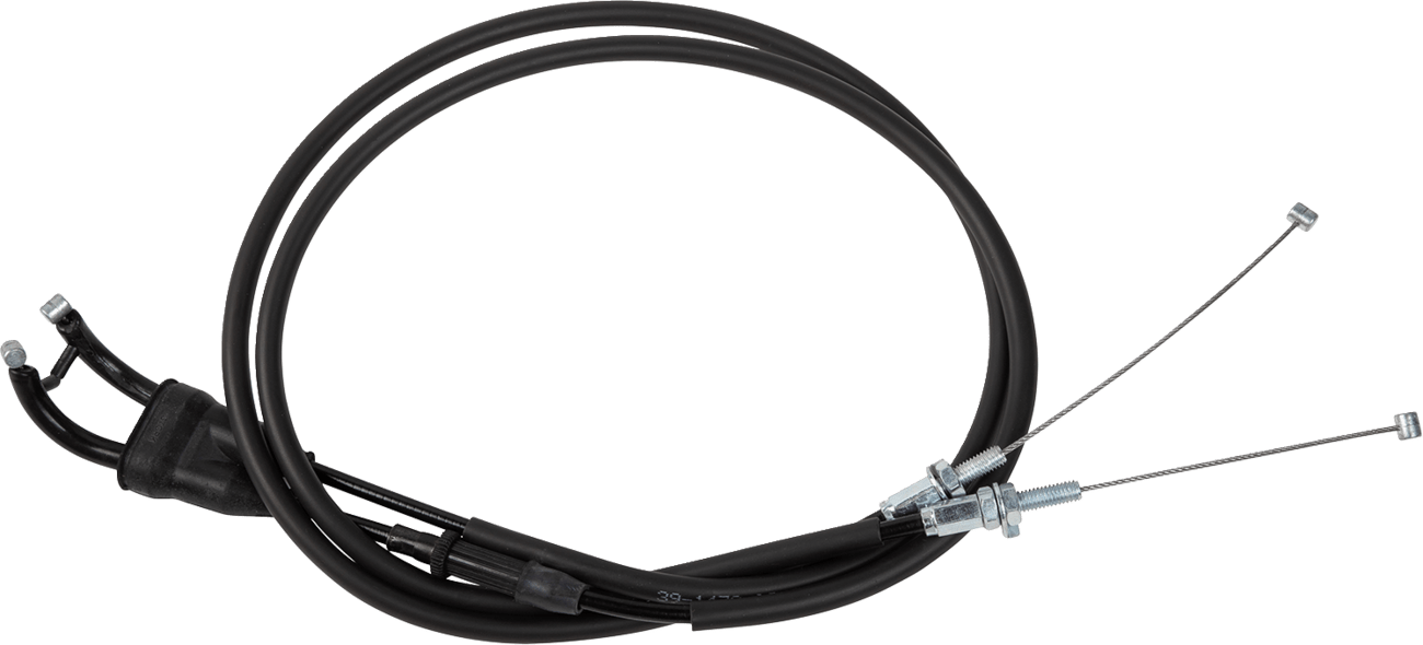 MOOSE Offroad Black Vinyl Throttle Cable for Honda CRF - Part No. 45-1279 - Kelly Motorsports
