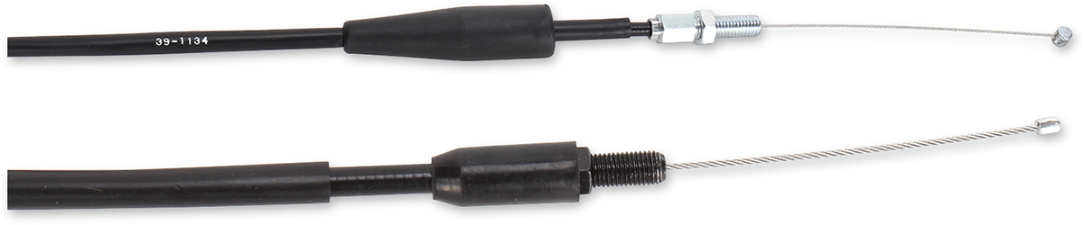 MOOSE OFFROAD Black Vinyl Throttle Cable for Yamaha 45-1067 - 36-1/4 inch - Kelly Motorsports