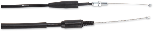 MOOSE OFFROAD Black Vinyl Throttle Cable for Yamaha 45-1067 - 36-1/4 inch - Kelly Motorsports