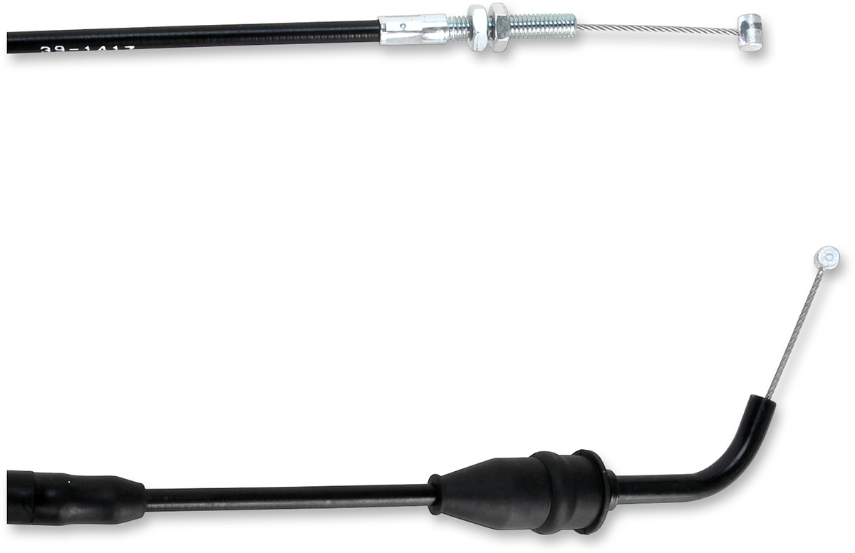 MOOSE OFFROAD Black Vinyl Throttle Cable for Yamaha 45-1072 – 37-1/4" - Kelly Motorsports