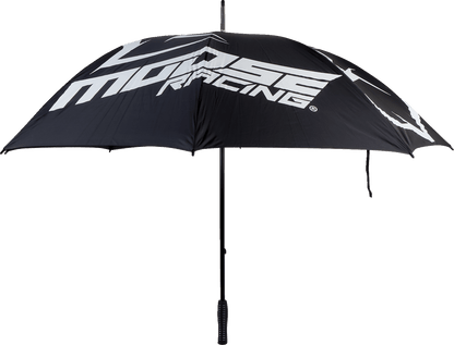 MOOSE OFFROAD Black/White Large Umbrella Part 9501-0276 for Outdoor Shade and Rain Protection - Kelly Motorsports