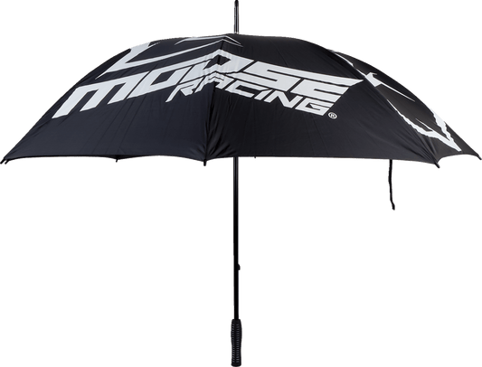 MOOSE OFFROAD Black/White Large Umbrella Part 9501-0276 for Outdoor Shade and Rain Protection - Kelly Motorsports