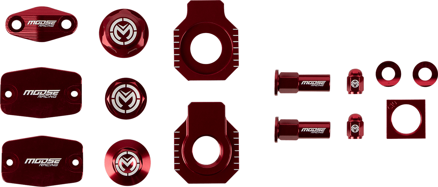MOOSE OFFROAD Bling Pack - Red for Gas Gas M57-5026R - Kelly Motorsports