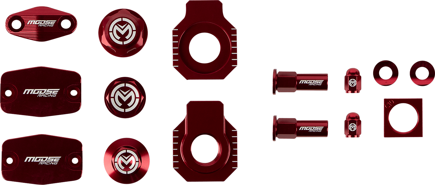 MOOSE OFFROAD Bling Pack - Red for Gas Gas M57-5026R - Kelly Motorsports