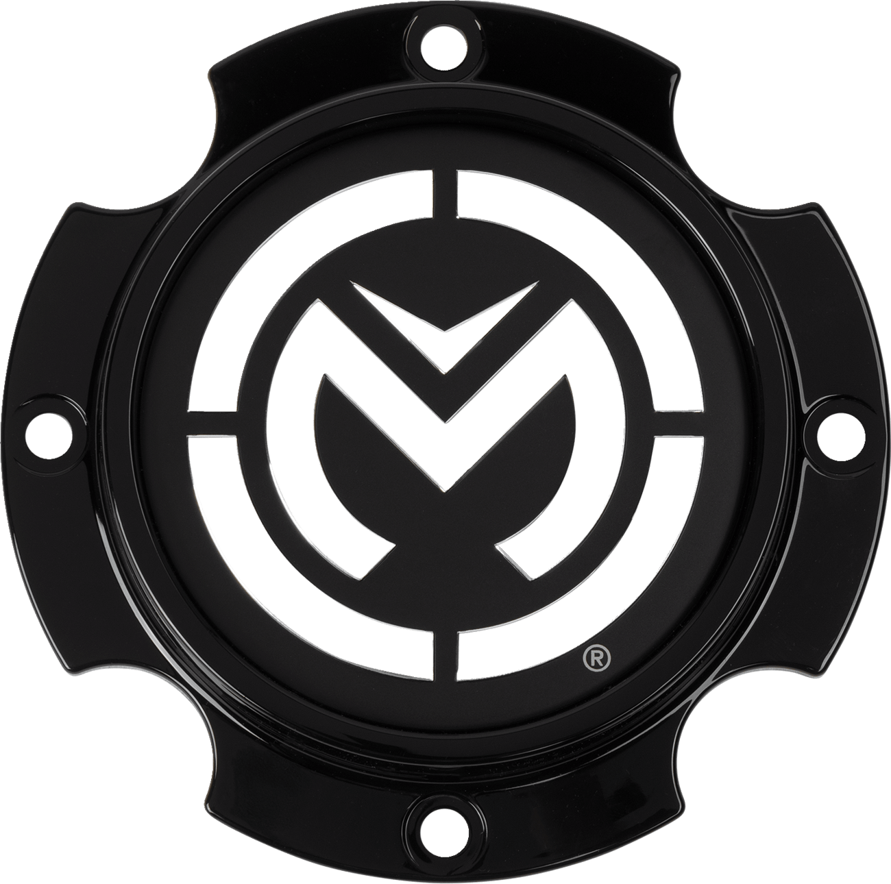 Moose Offroad C356GB-136MO Center Cap for 26X Wheels - Black, 4/136 Bolt Pattern - Kelly Motorsports