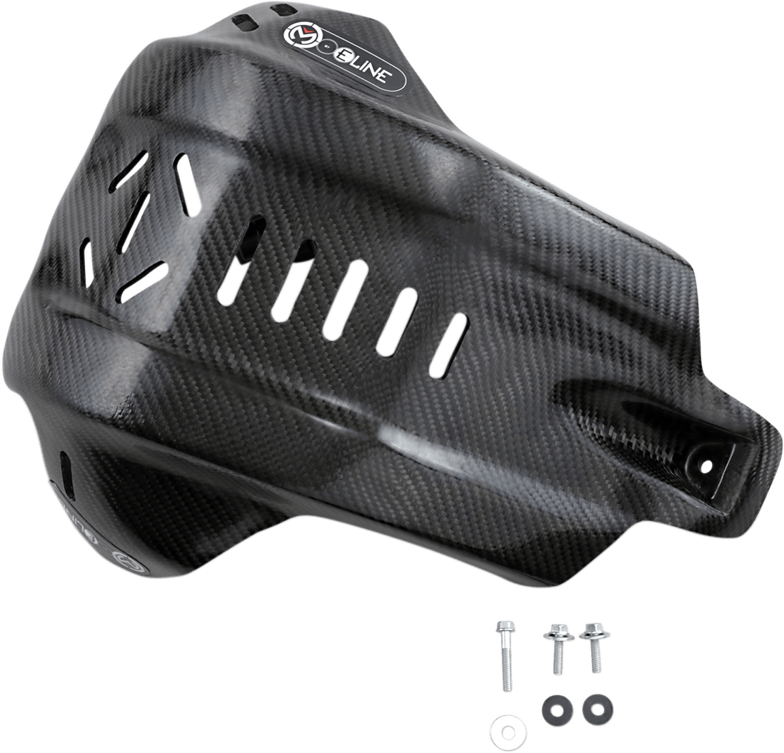 Moose Offroad Carbon Fiber Skid Plate for Honda HSP25018 - Kelly Motorsports